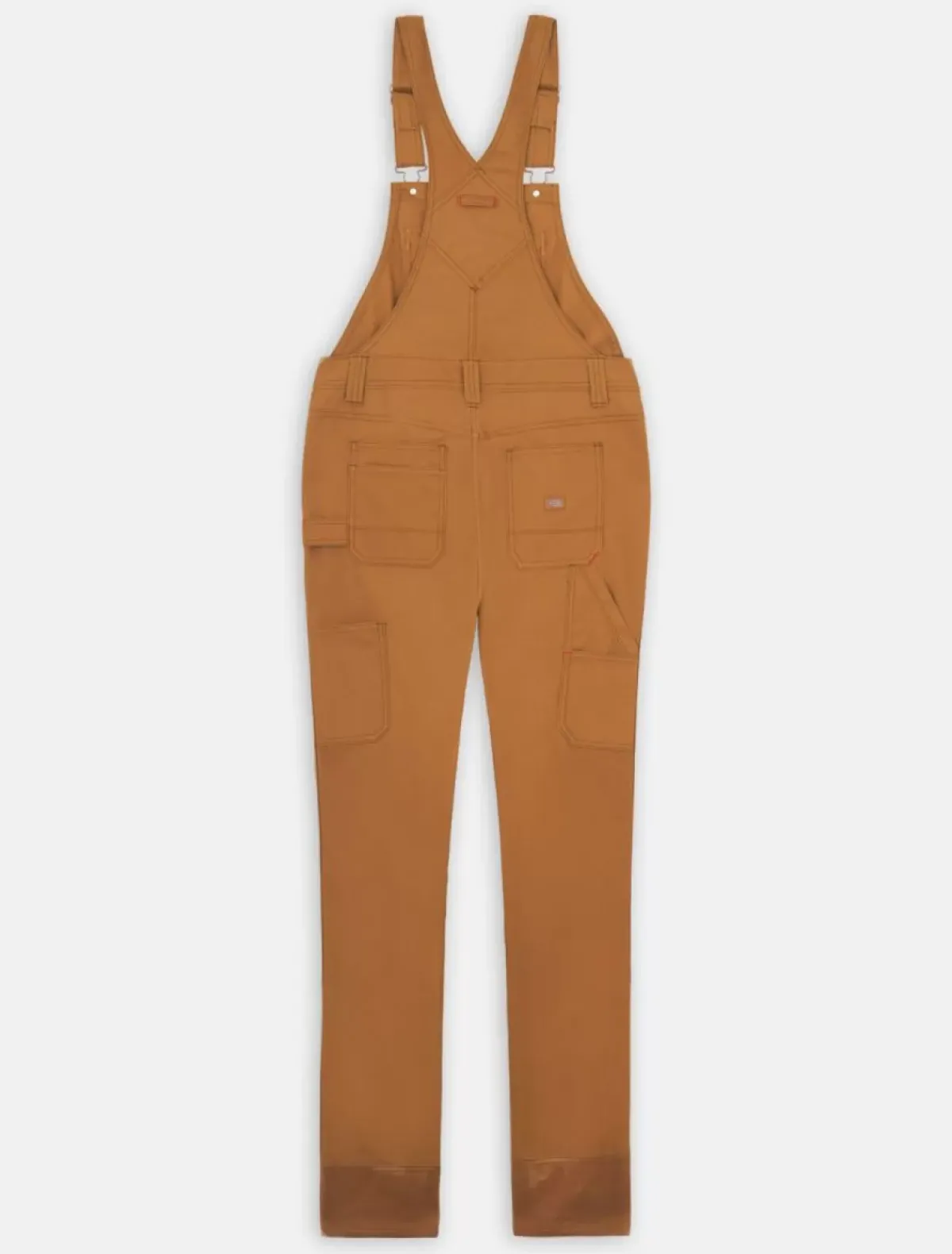 Shop Coated Canvas Double Front Bib Women Work Dungarees & Coveralls