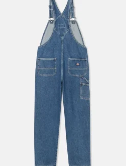 Hot Denim Classic Bib Women Bib Overalls|Denim