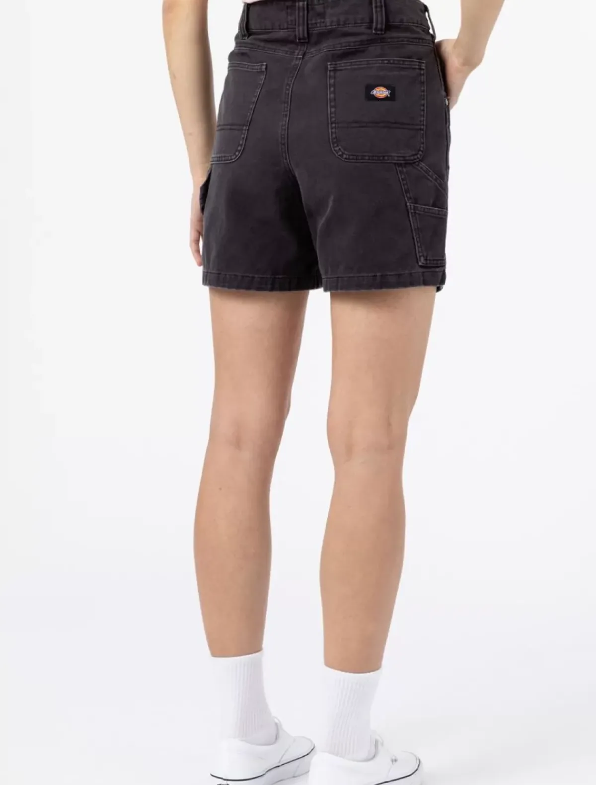 Hot Duck Canvas Carpenter Shorts Women Shorts