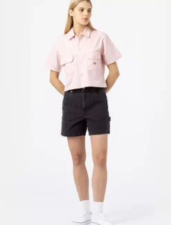 Hot Duck Canvas Carpenter Shorts Women Shorts