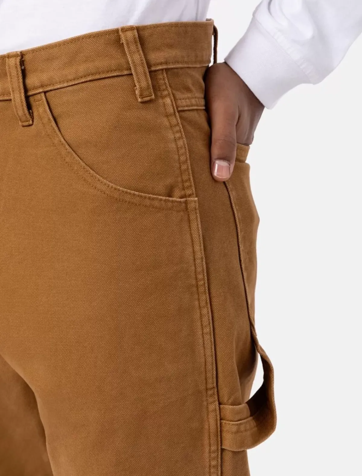 Fashion Duck Canvas Carpenter Trousers Trousers