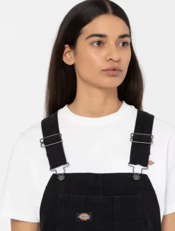 Cheap Duck Canvas Short Bib Women Bib Overalls|Dungarees & Coveralls