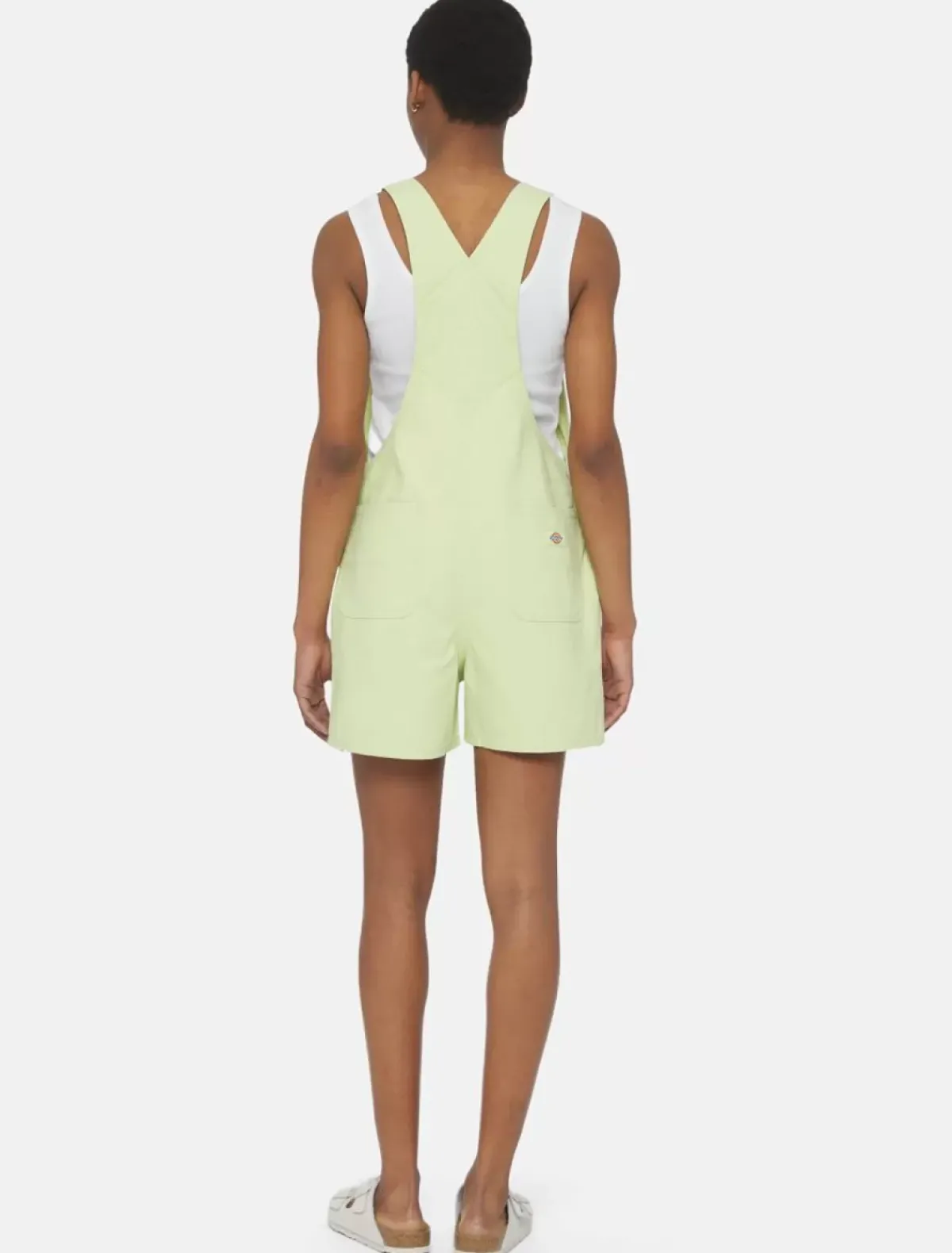 New Duck Canvas Short Bib Women Bib Overalls|Dungarees & Coveralls