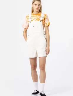 Shop Duck Canvas Short Bib Women Bib Overalls|Dungarees & Coveralls