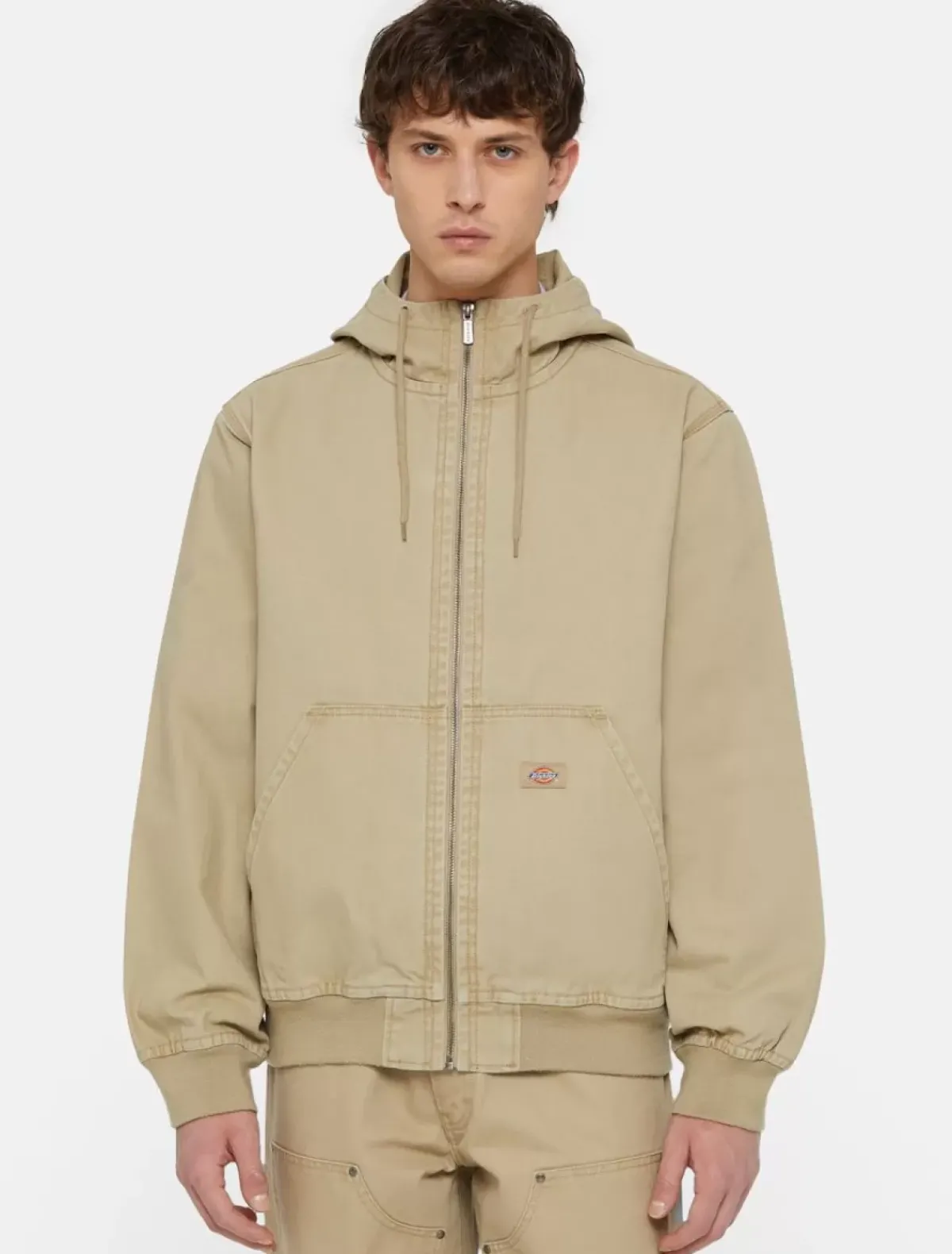 Shop Duck Canvas Unlined Hooded Jacket Jackets & Puffers