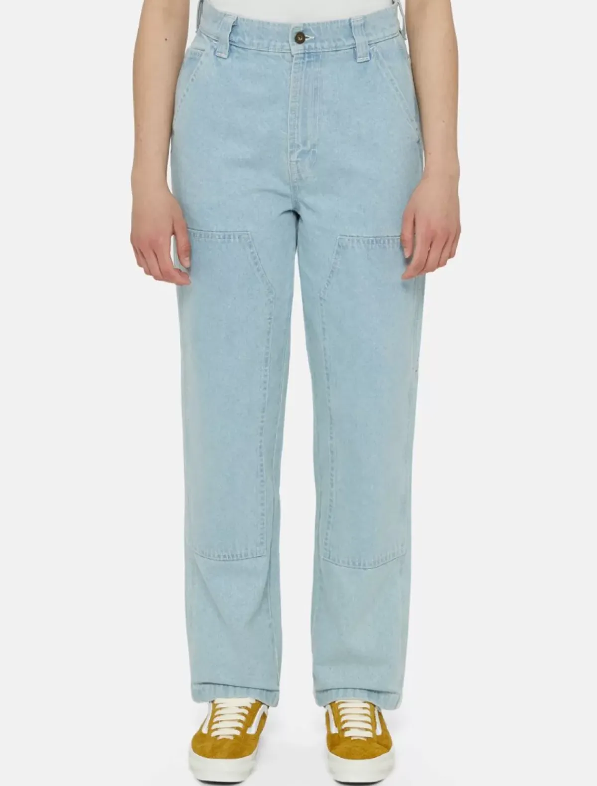 Cheap Madison Double Knee Denim Trousers Women Denim|Trousers