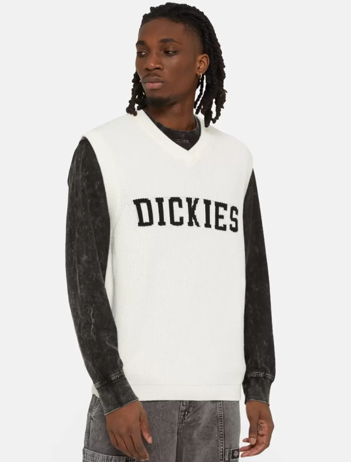 Outlet Melvern Knitted Vest Knitwear & Jumpers