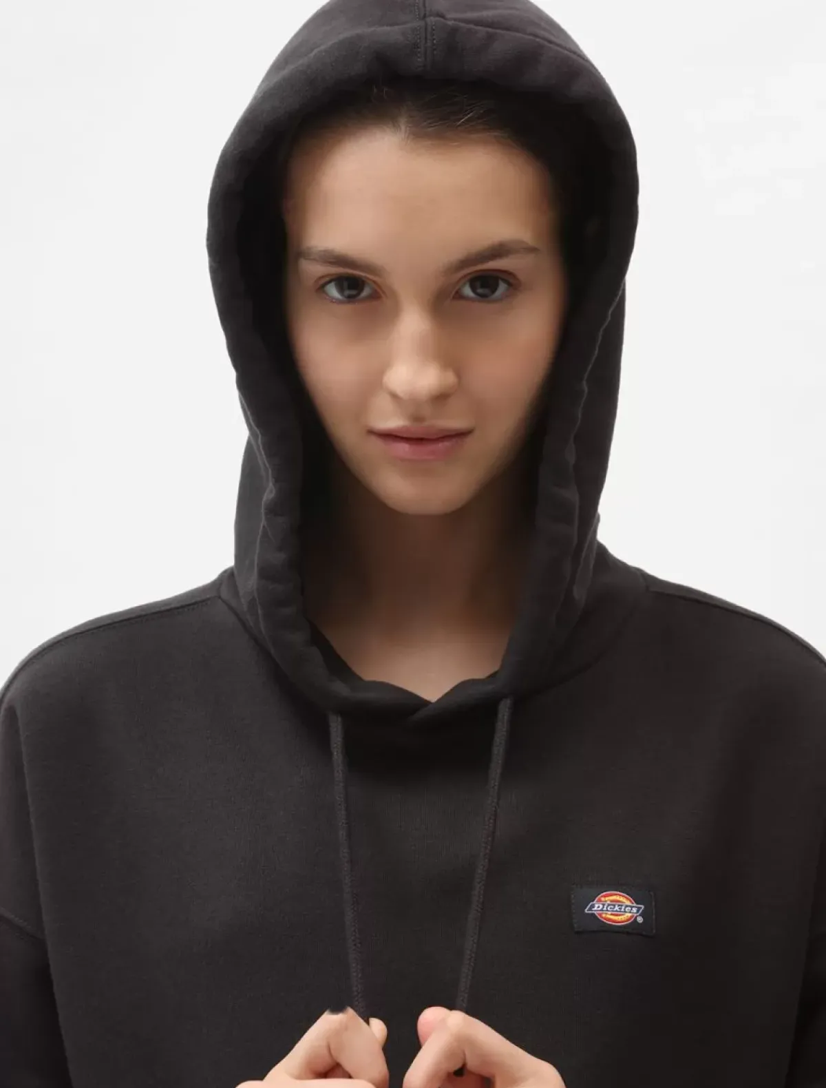 Cheap Oakport Cropped Hoodie Women Sweatshirts & Hoodies