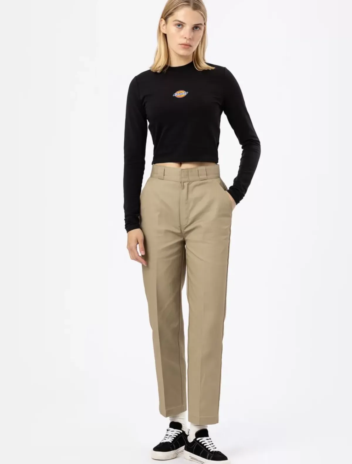 New Phoenix Cropped Trousers Women Trousers
