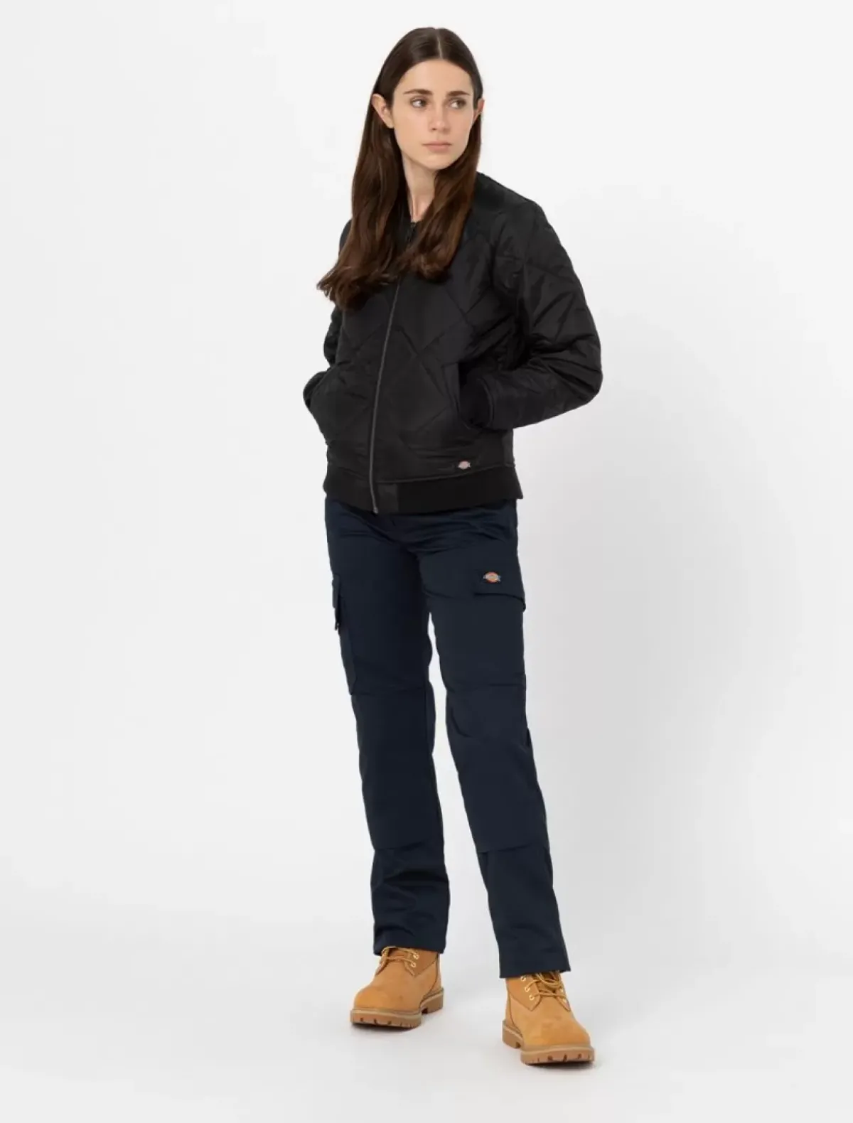 Online Quilted Bomber Jacket Women Work Jackets