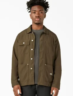 Flash Sale Textured Nylon Work Jacket Collabs & Collections|Jackets & Puffers